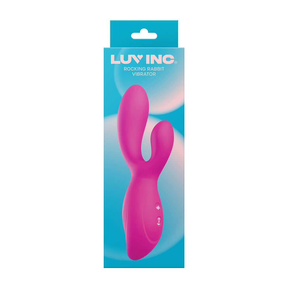 Rr94: Rocking Rabbit Vibrator Pink | 810119283443 | Discreet Personal Wellness
