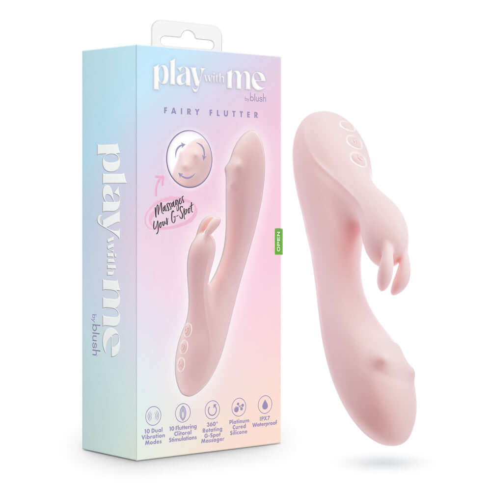 Play With Me Fairy Flutter Pink | 810138370490 | Discreet Personal Wellness