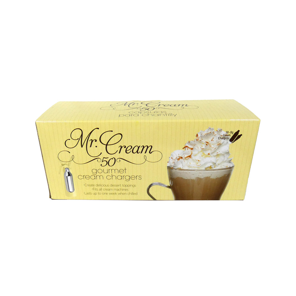 Mr Cream - Cream Chargers 50Pk | 811490501270 | Discreet Personal Wellness