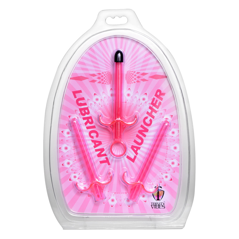 Trinity Vibes Lubricant Launcher (Set Of 3) Pink | 811847012275 | Discreet Personal Wellness