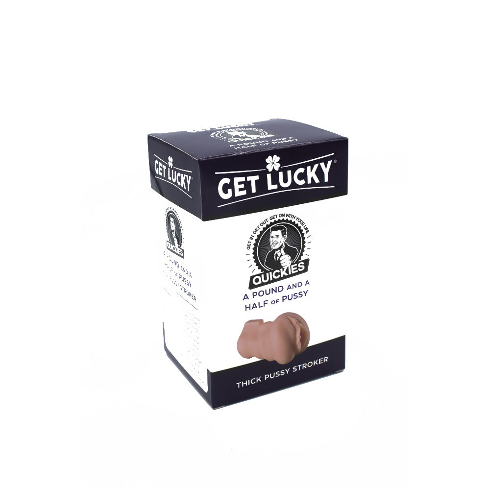 Get Lucky Quickies A Pound And A Half Of Vagina Thick Vagina Stroker | 812024032567 | Discreet Personal Wellness