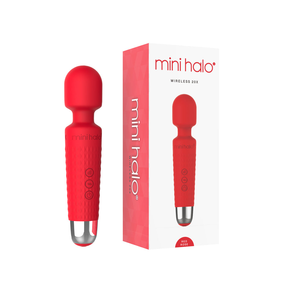Mini Halo Red Rose | 812024035308 | Discreet Personal Wellness