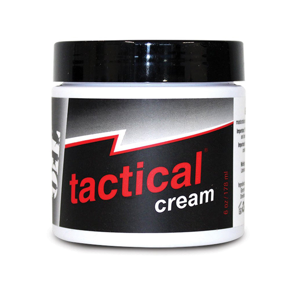 Tactical Cream 6 oz. Jar | 813362024153 | Discreet Personal Wellness