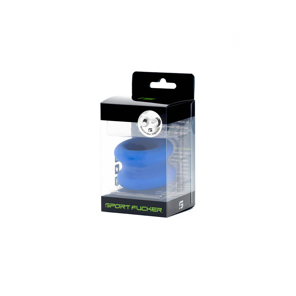 Sport funer Muscle Ball Stretcher Blue Silicone | 814137023227 | Discreet Personal Wellness