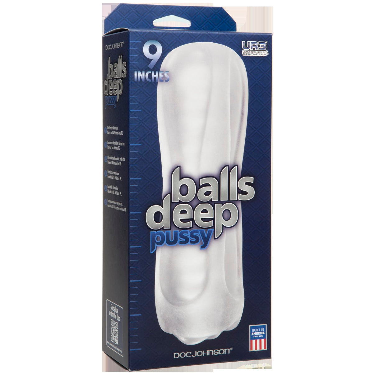 Balls Deep Vagina 9 Inches Deep Stroker | 782421027537 | Discreet Personal Wellness