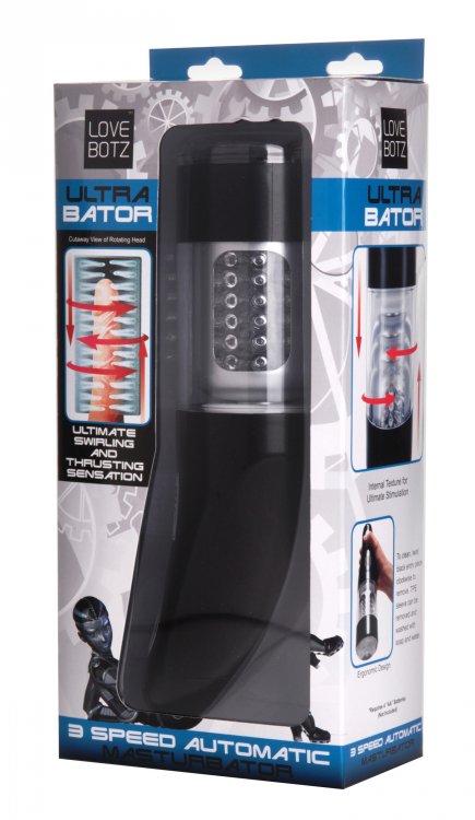 Love Botz Ultrabator Thrusting and Swirling Auto Stroker | 848518018182 | Discreet Personal Wellness
