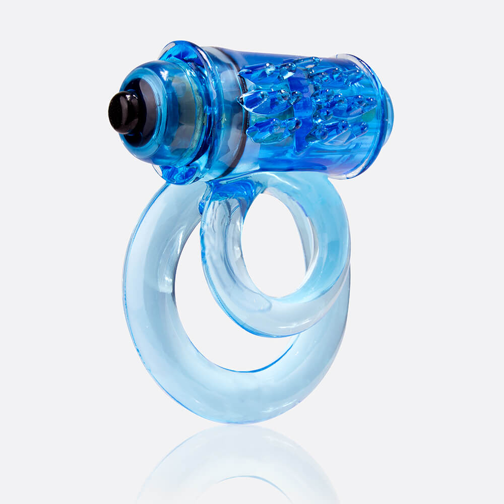 Screaming O Doubleo 6 Blue 1 Ct | 817483010613 | Discreet Personal Wellness