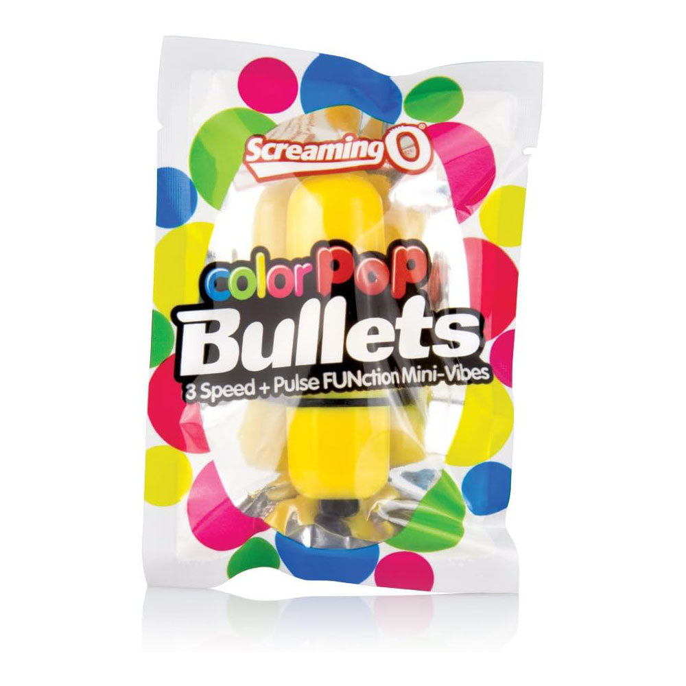 Colorpop Bullets Yellow 1Ct | 817483010798 | Discreet Personal Wellness