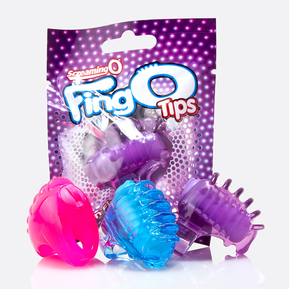 Fing O Tips Blue 1 Ct | 817483010910 | Discreet Personal Wellness