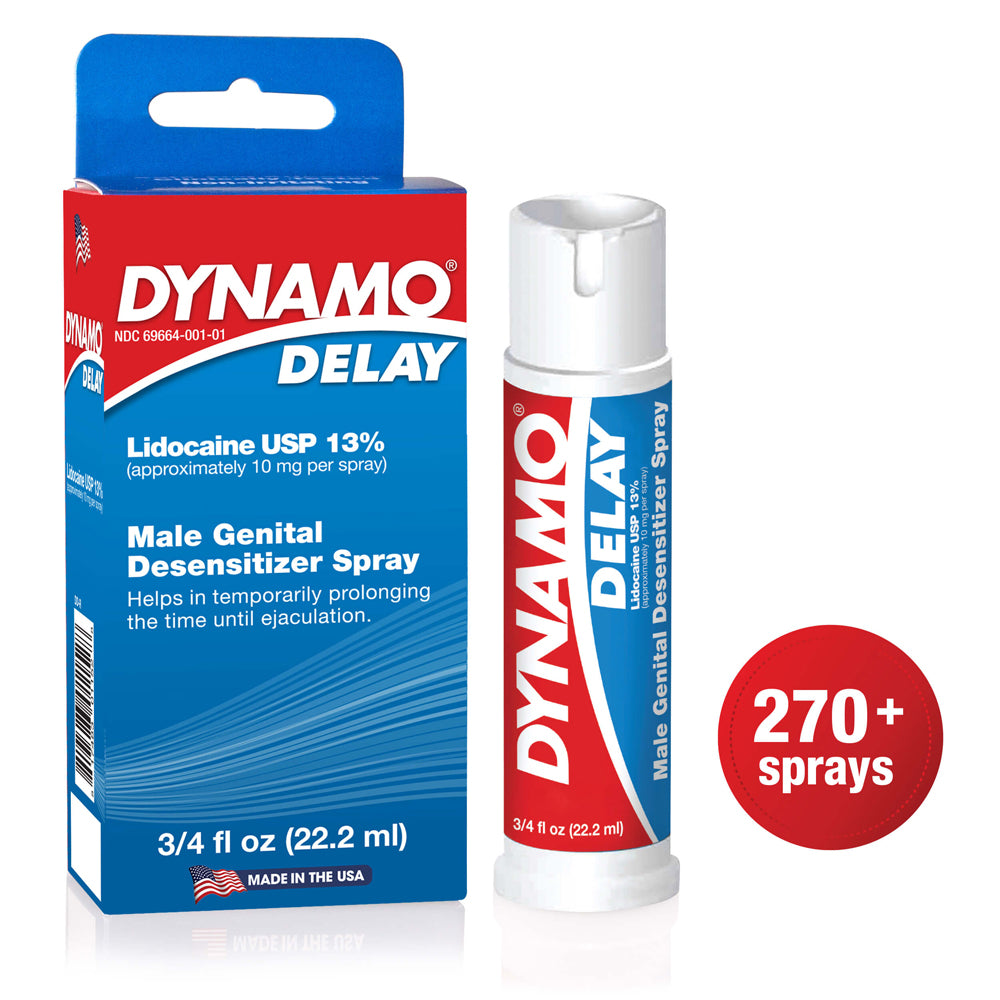 Dynamo Delay Spray 1 Ct | 817483011528 | Discreet Personal Wellness