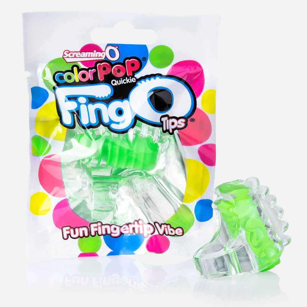 Colorpop Fingo Tip Green 1 Ct | 817483011726 | Discreet Personal Wellness