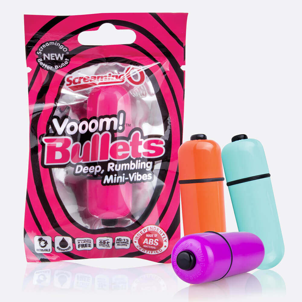 Vooom Bullets Kiwi Mint 1 Ct | 817483011771 | Discreet Personal Wellness