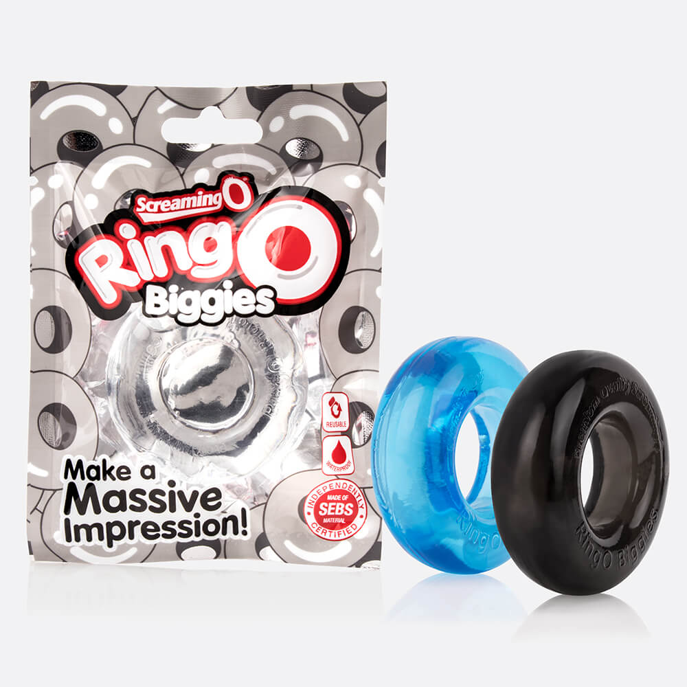 Ring O Biggies Clear 1 Ct | 817483012754 | Discreet Personal Wellness