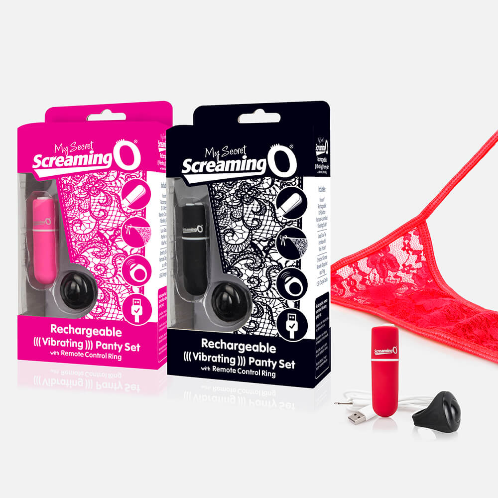 My Secret Charged Remote Control Panty Vibe Red 1 Ct | 817483012792 | Discreet Personal Wellness