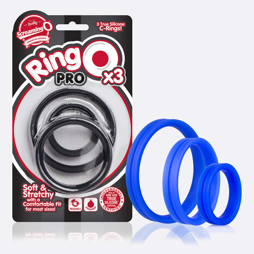 Ring O Pro X3 Black 1 Ct | 817483012815 | Discreet Personal Wellness