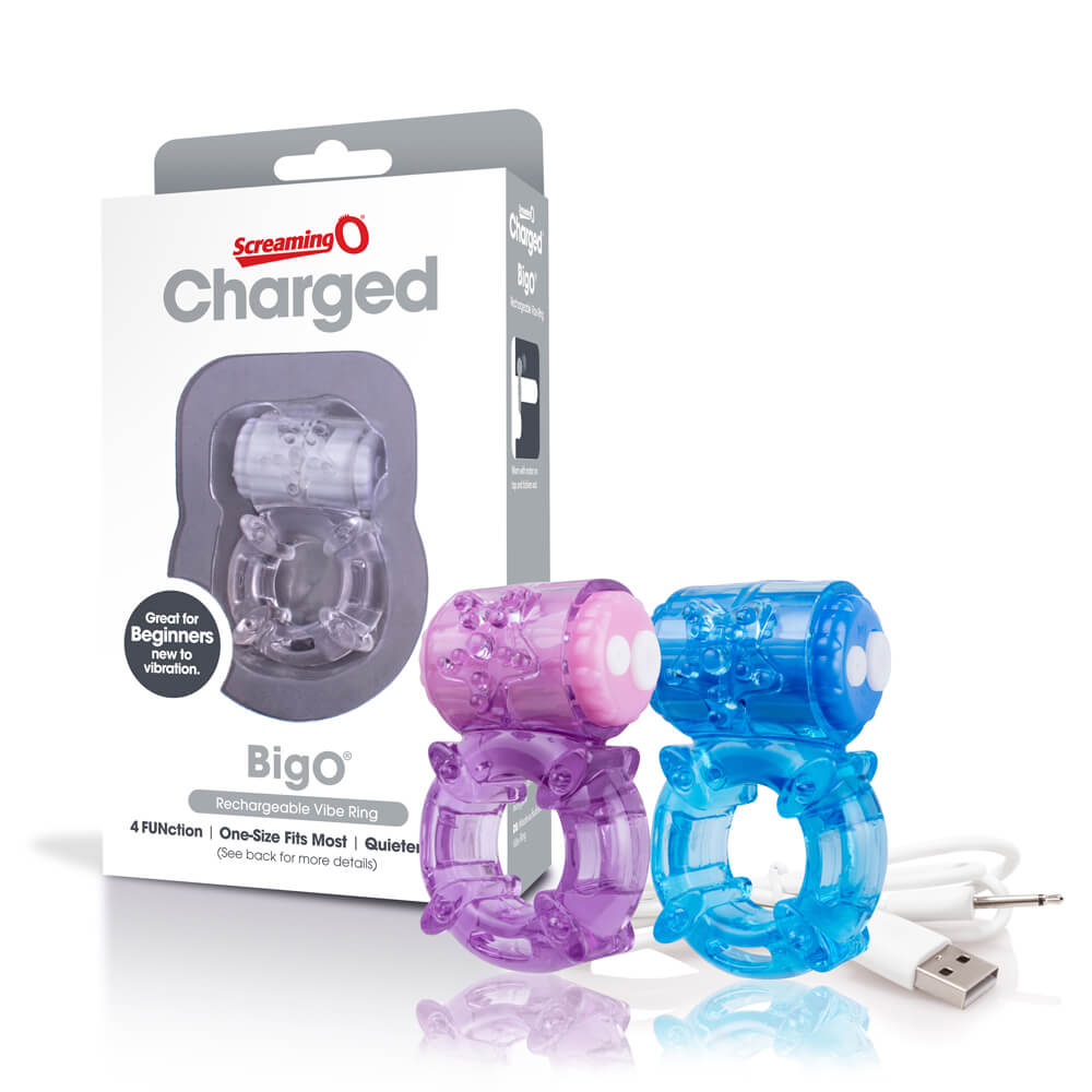 Charged Big O -Purple 1 Ct | 817483013157 | Discreet Personal Wellness