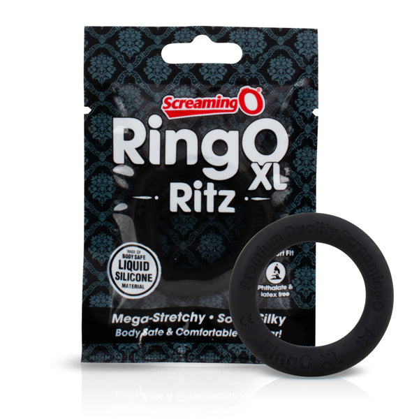 Ring O Ritz XL Black 1 Ct | 817483013591 | Discreet Personal Wellness
