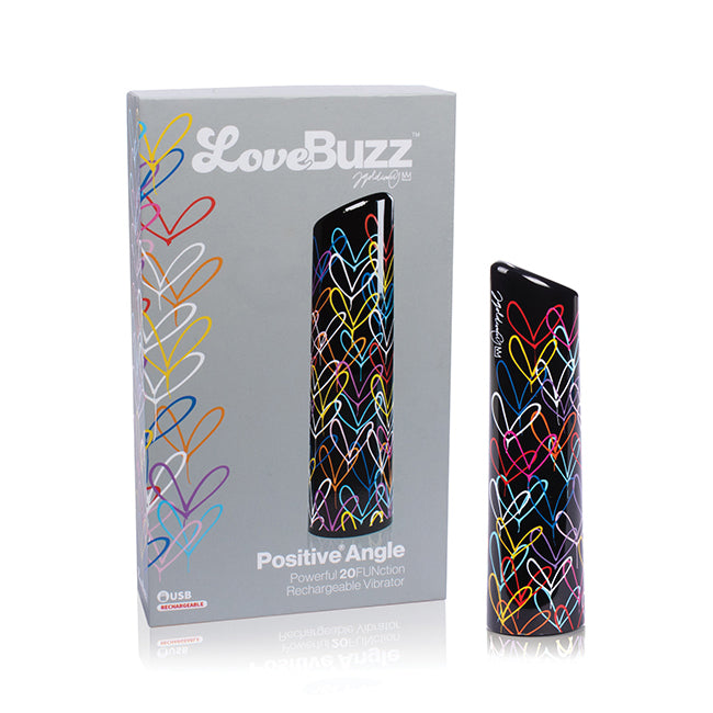 Lovebuzz Positive Angle Black 1 Ct | 817483014260 | Discreet Personal Wellness