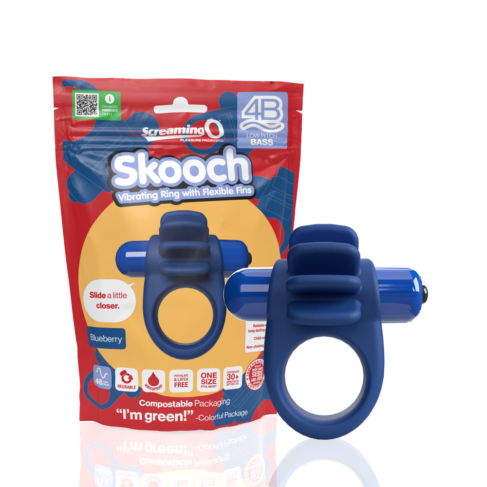 Screaming O 4B Skooch Blueberry | 817483015816 | Discreet Personal Wellness