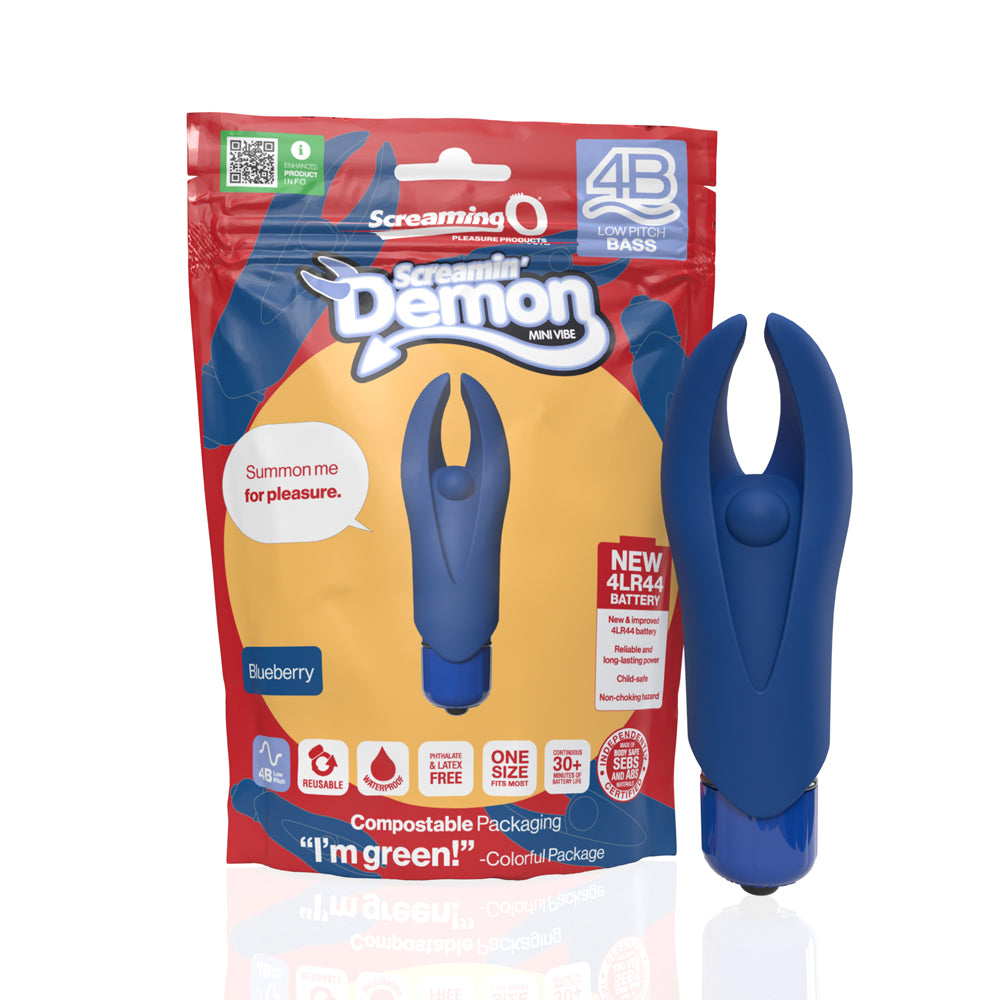 Screaming O 4B Demon Blueberry | 817483015892 | Discreet Personal Wellness