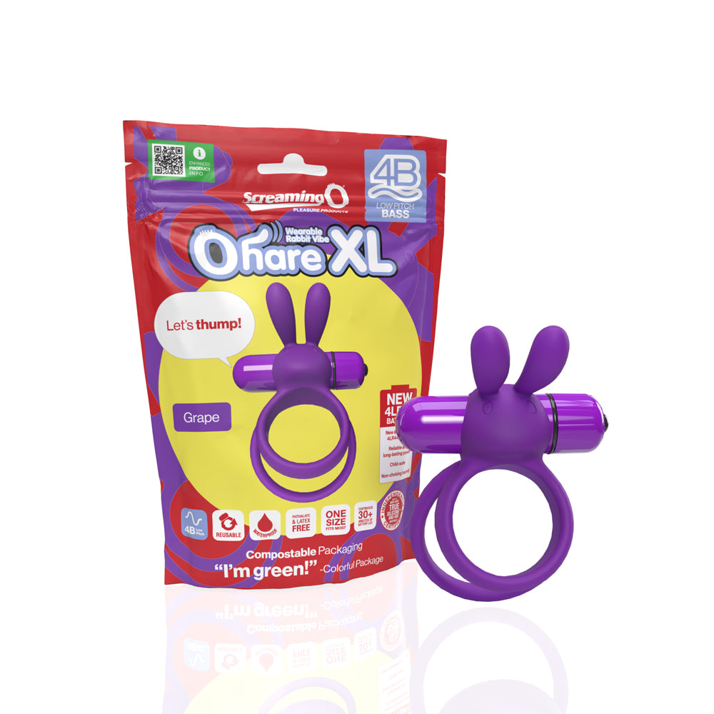 Screaming O 4B Ohare Xl Grape | 817483016073 | Discreet Personal Wellness