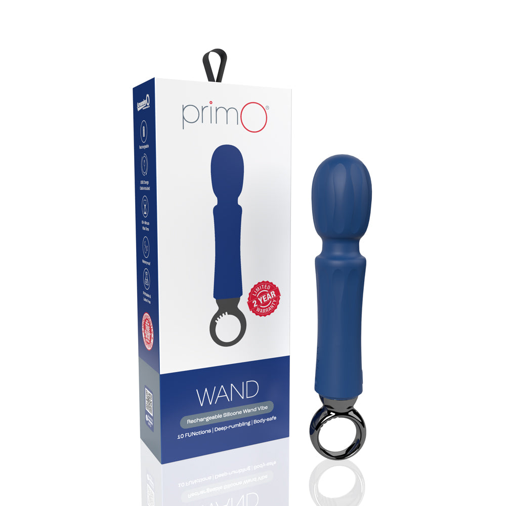 Screaming O Primo Wand Blueberry | 817483016134 | Discreet Personal Wellness