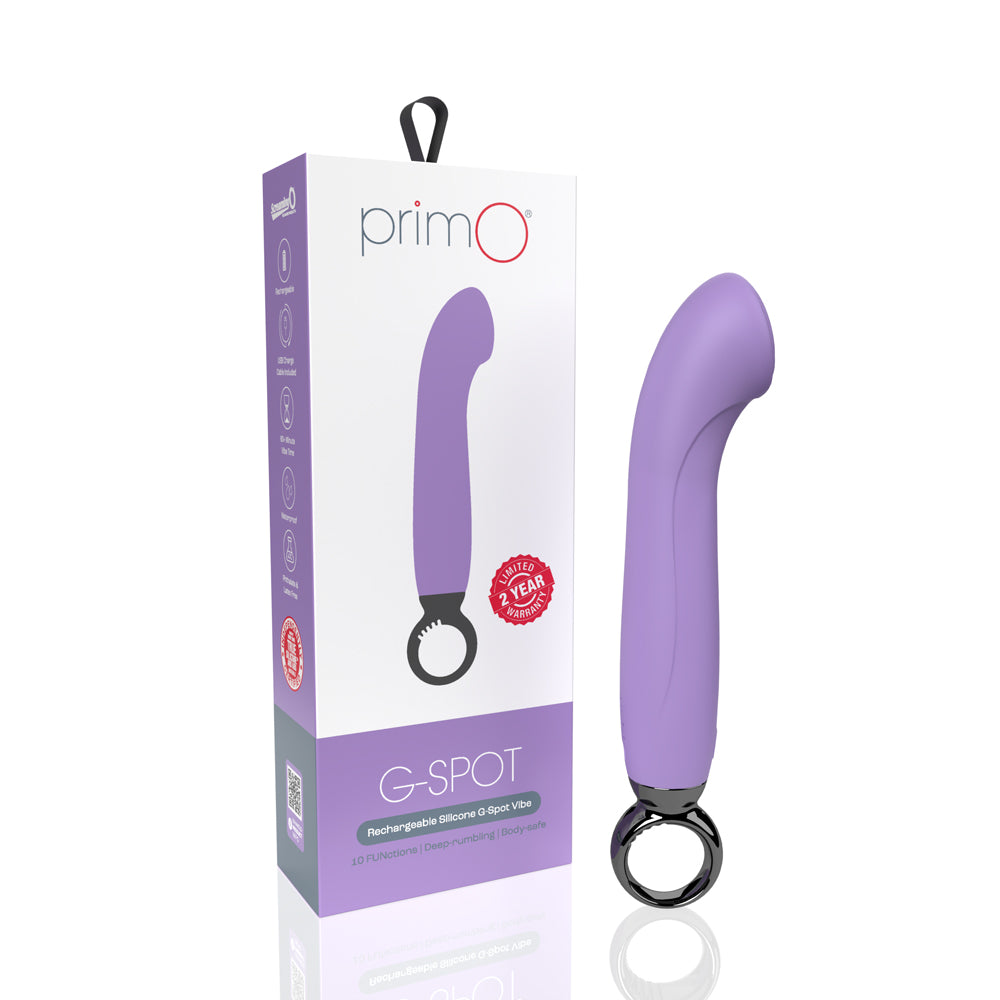 Screaming O Primo G-Spot Lilac | 817483016202 | Discreet Personal Wellness