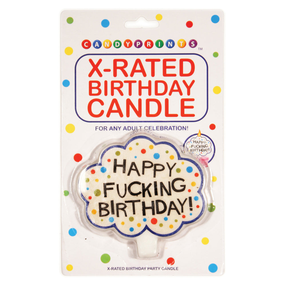 Birthday Party Candle | 817717005491 | Discreet Personal Wellness