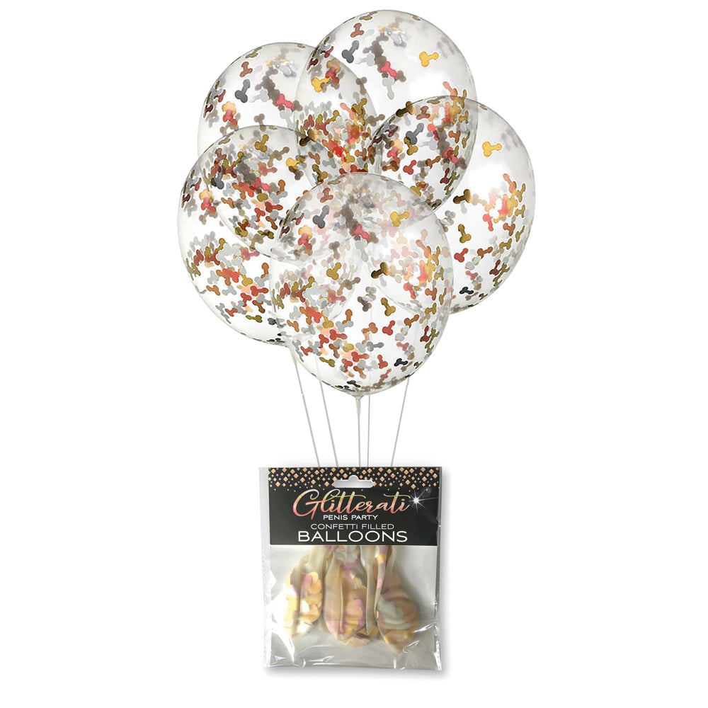 Glitterati Confetti Balloons | 817717010327 | Discreet Personal Wellness