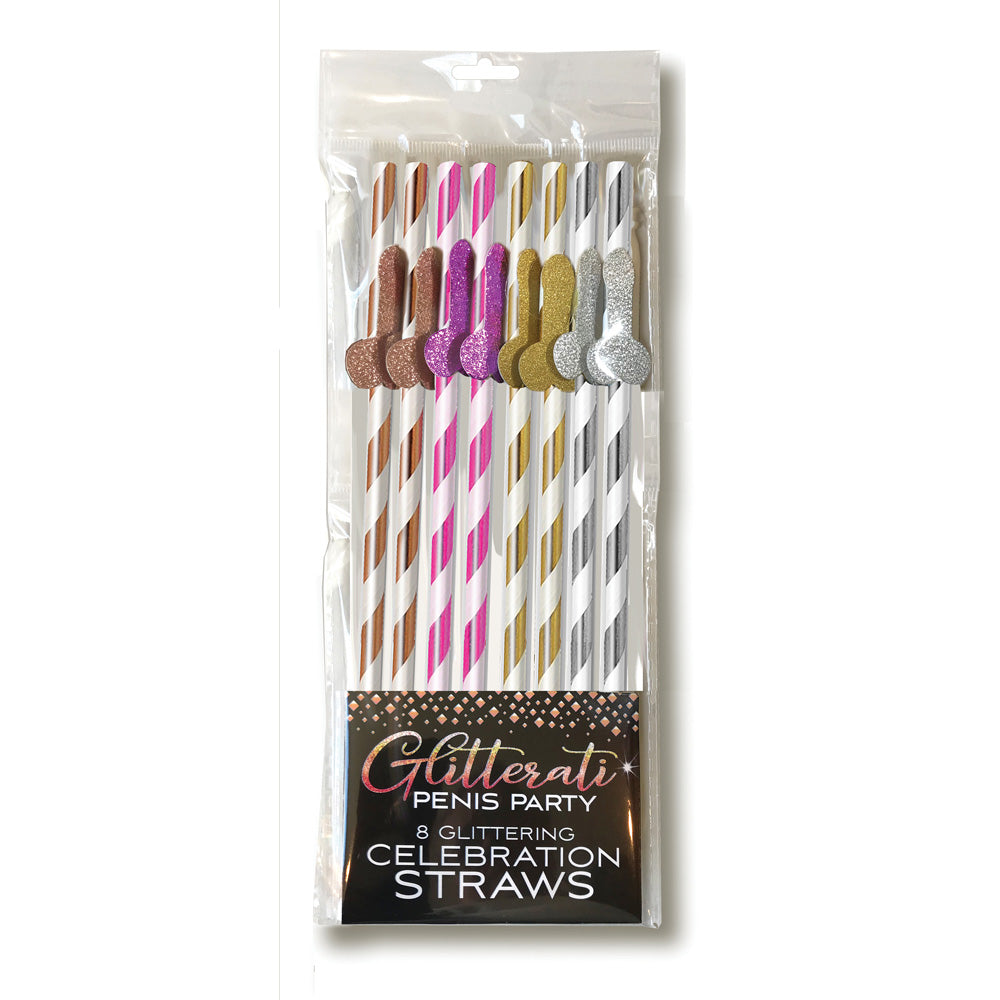 Glitterati Tall Straws | 817717010402 | Discreet Personal Wellness