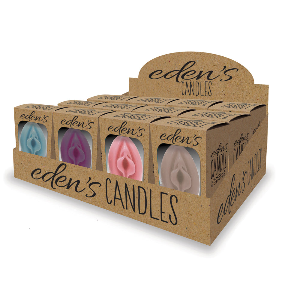Eden's Candles Vjay 12Ct Display | 817717011614 | Discreet Personal Wellness