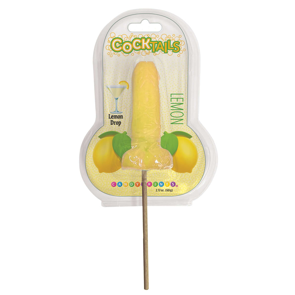 Penistails 3D Lollipops Lemon | 817717011850 | Discreet Personal Wellness
