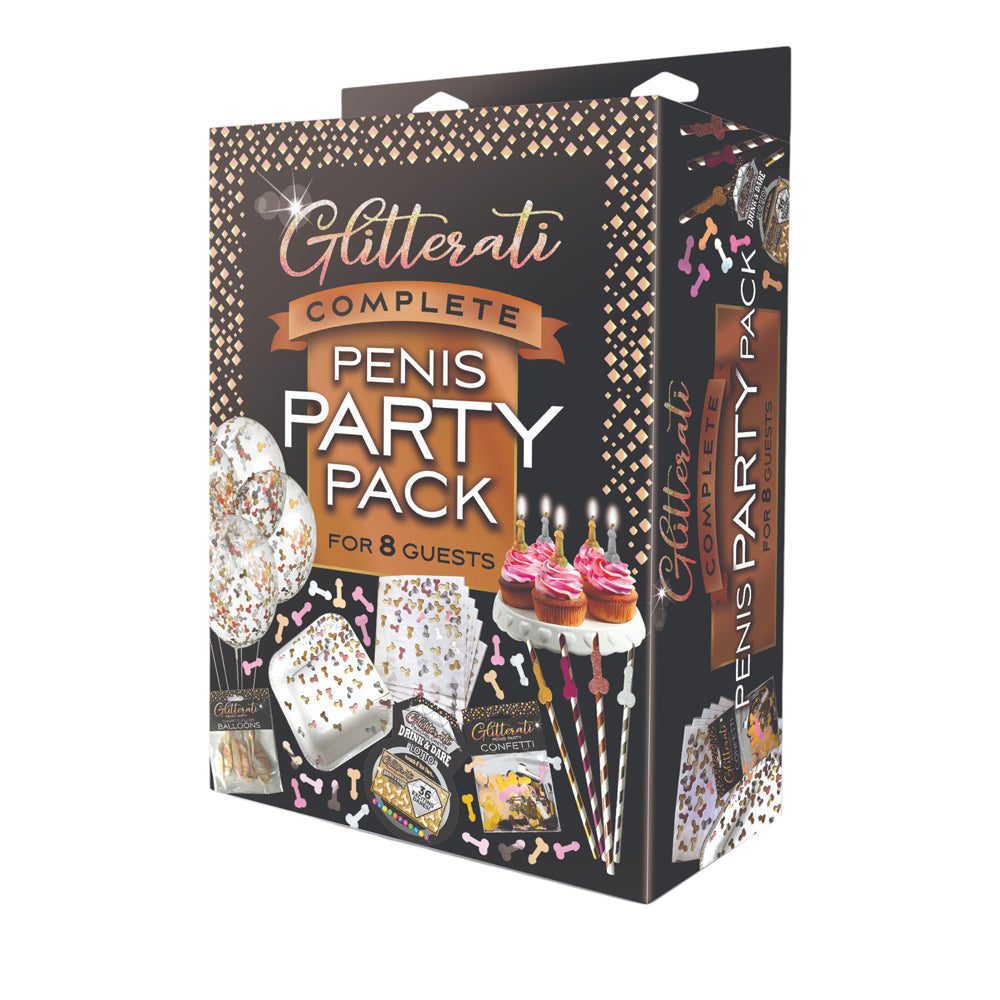 Glitterati Penis Party Pack | 817717012123 | Discreet Personal Wellness