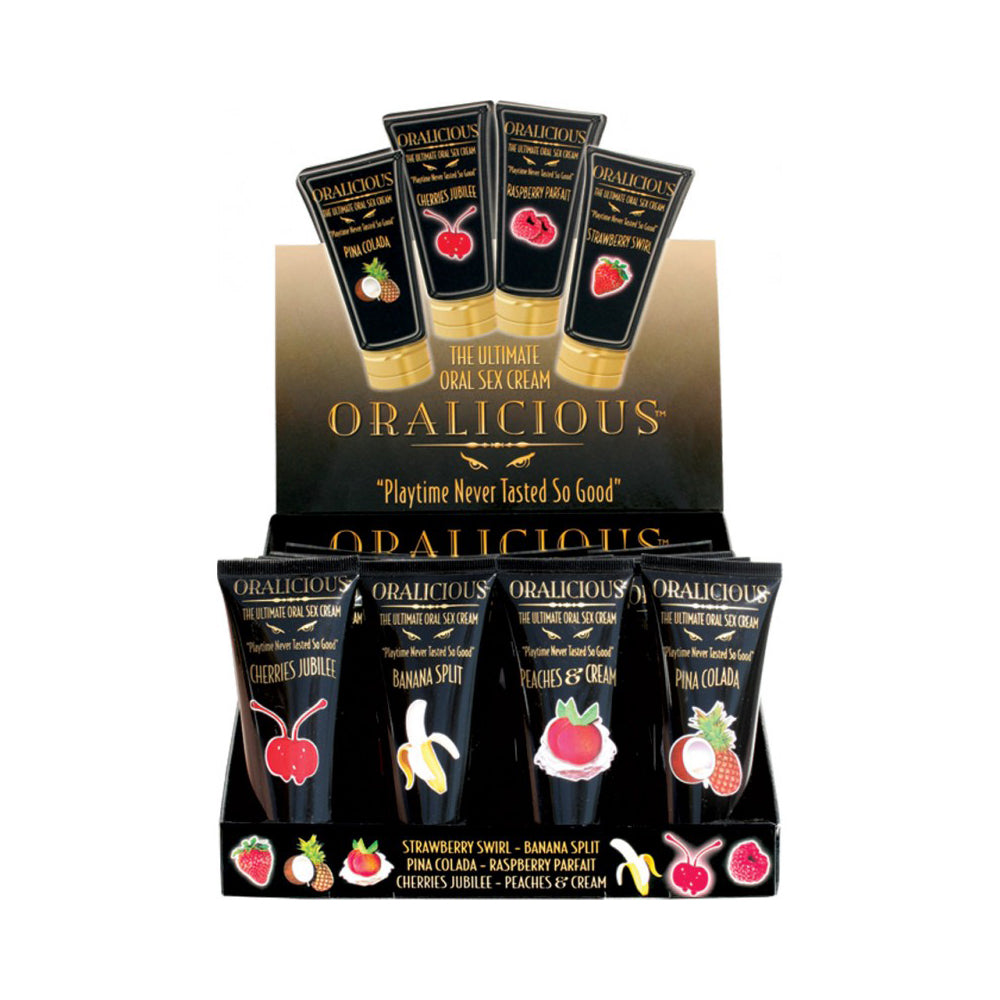 Oralicious Oral Sex Cream 24pc | 818631021604 | Discreet Personal Wellness