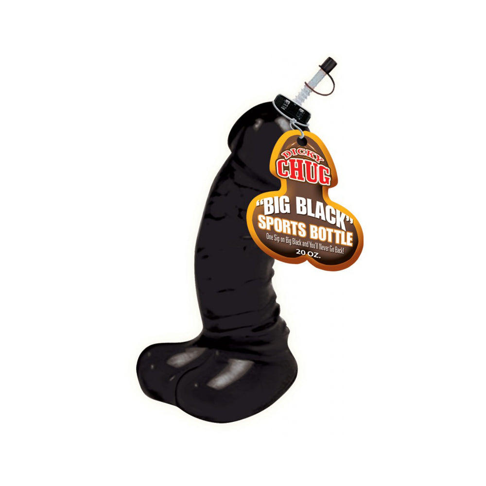 Penisy Chug Big Black Sports Bottle 20 oz. | 818631023325 | Discreet Personal Wellness