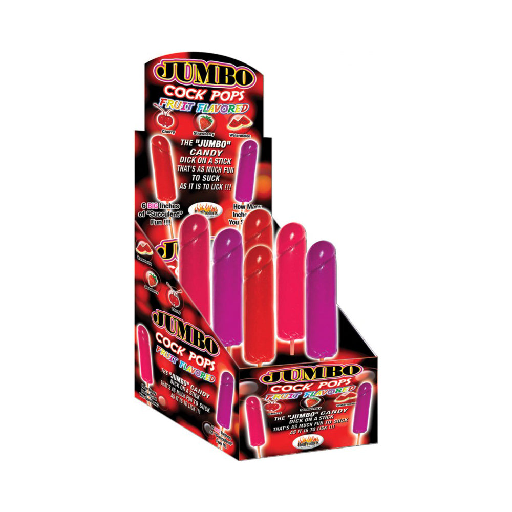 Jumbo Pecker Fruit Pops (6Pk) | 818631023547 | Discreet Personal Wellness