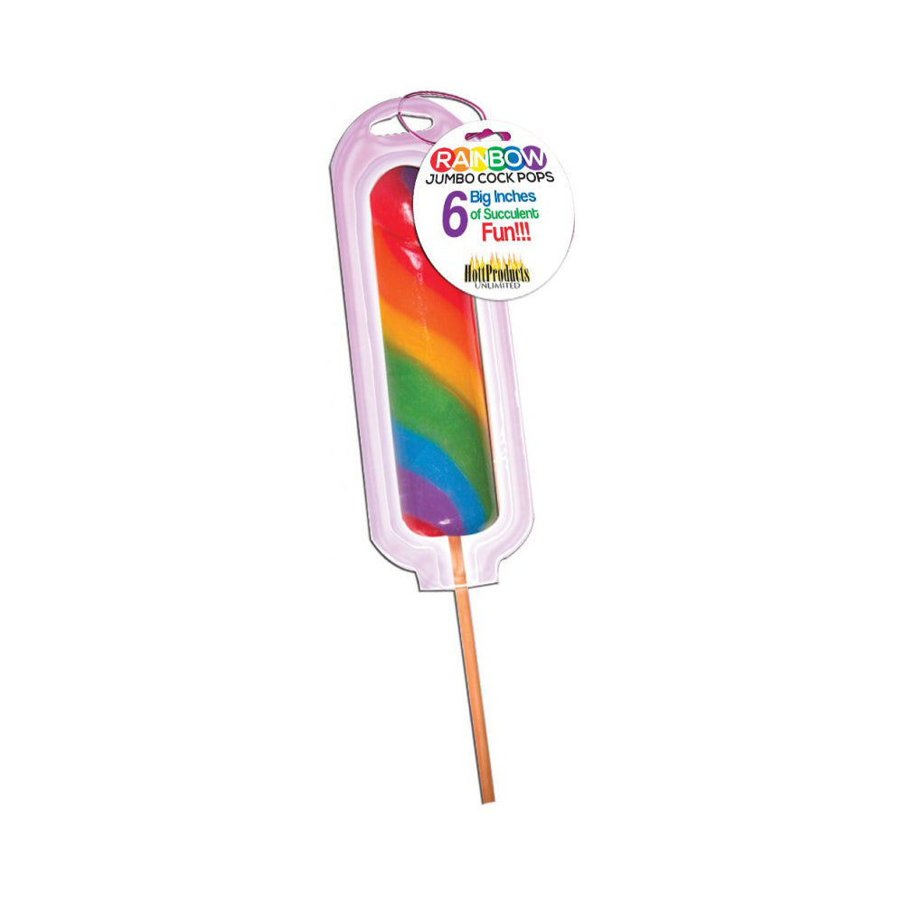 Rainbow Jumbo Penis Open Stock | 818631024810 | Discreet Personal Wellness