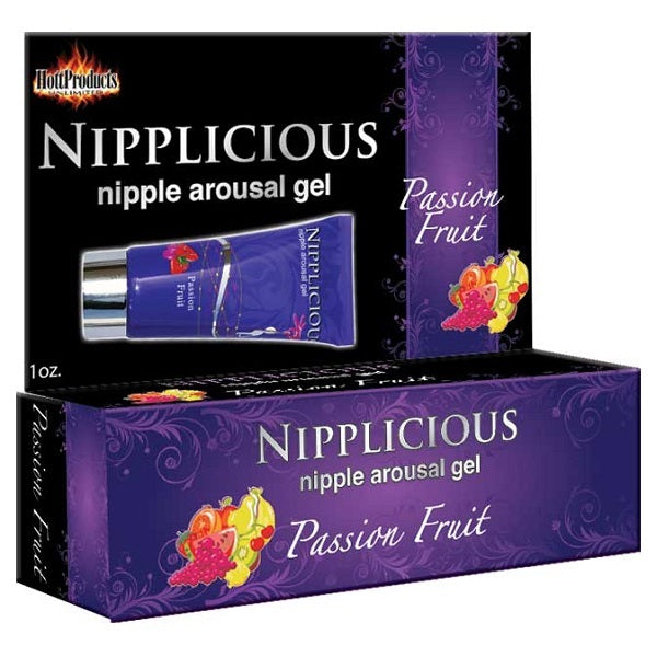 Nipplicious Nipple Arousal Gel 1 oz. Passion Fruit | 818631025831 | Discreet Personal Wellness