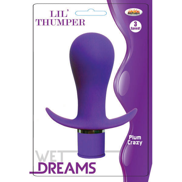 Wet Dreams Lil Thumper Vibe Purple | 818631028900 | Discreet Personal Wellness