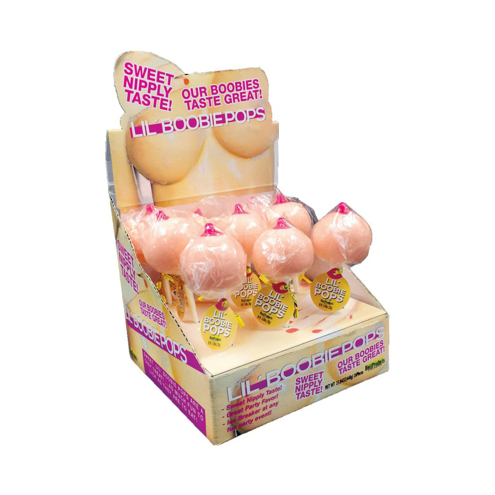 Lil Boobie Pops 9Ct Display | 818631032167 | Discreet Personal Wellness
