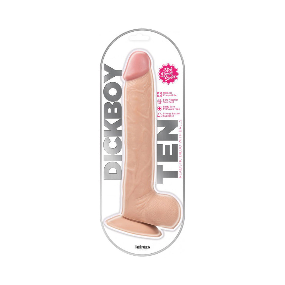 Penis Boy Pvc Dildo 10" | 818631033126 | Discreet Personal Wellness