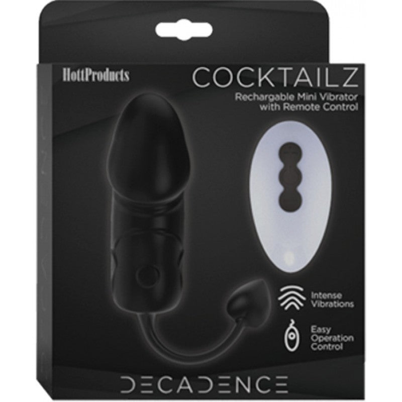 Decadence Penistailz Vibrating Penis Egg | 818631033492 | Discreet Personal Wellness