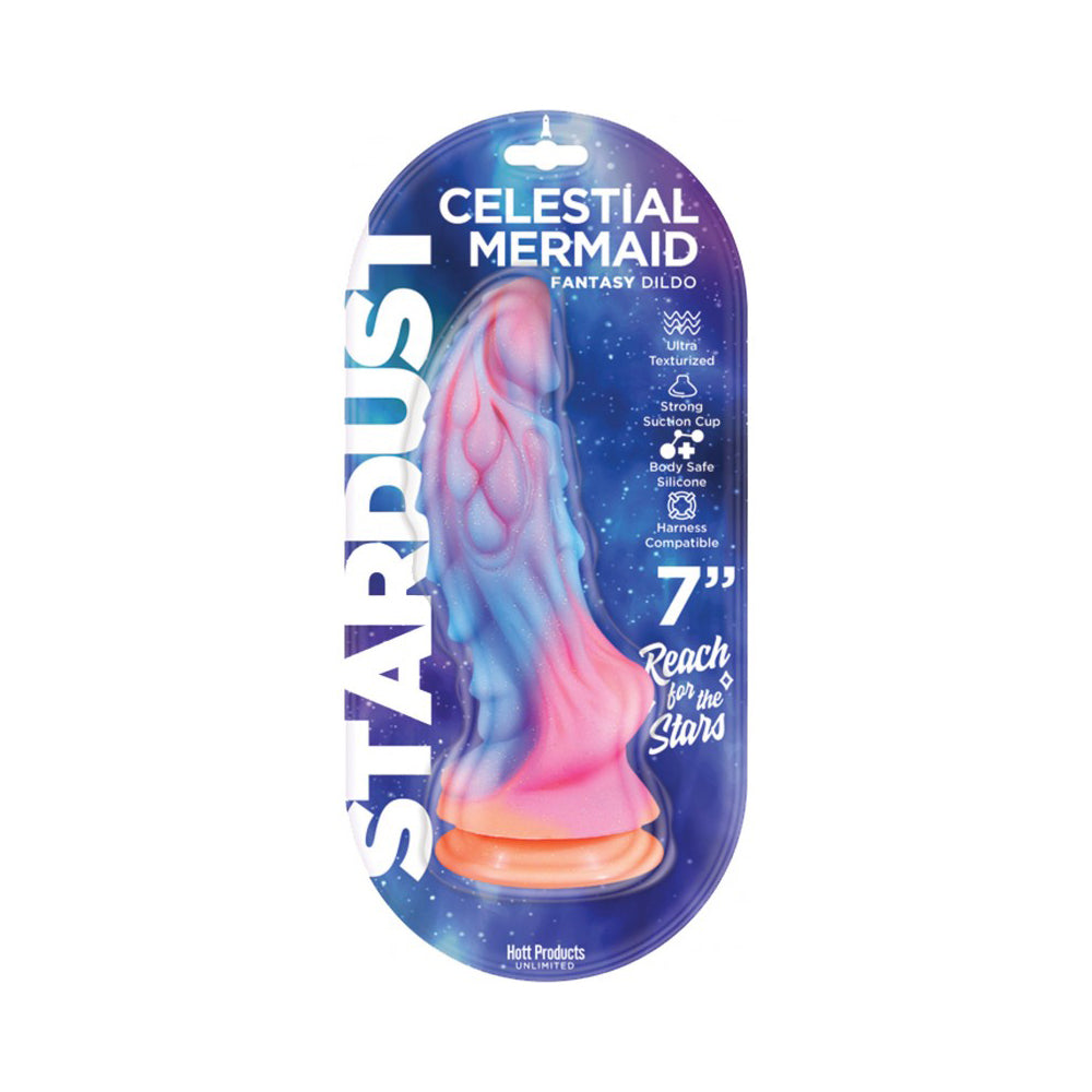 Stardust Celestial Mermaid 7" Dildo Silicone | 818631034079 | Discreet Personal Wellness