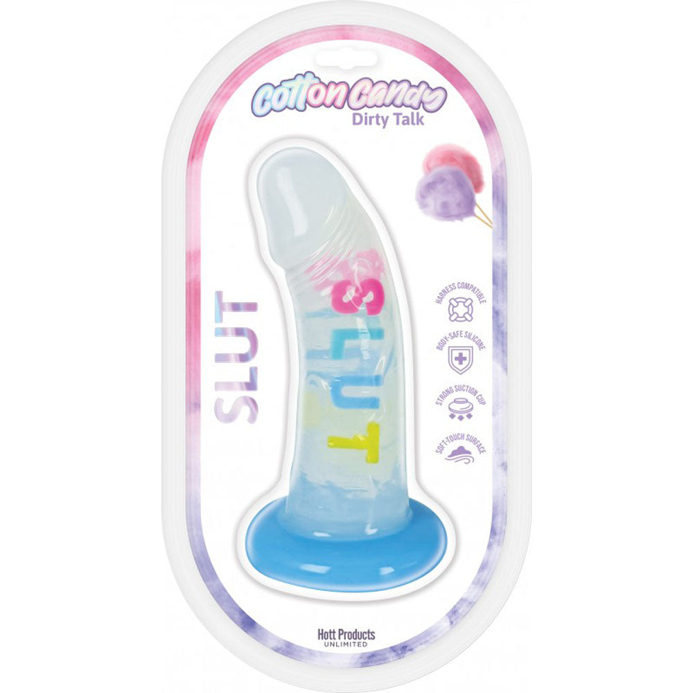 Cotton Candy Chick 6" Dildo | 818631034925 | Discreet Personal Wellness
