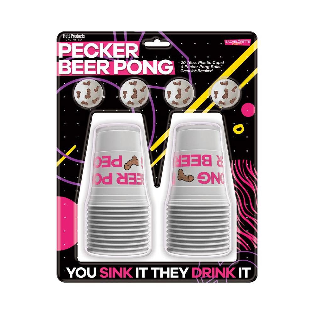 Pecker Beer Pong | 818631035380 | Discreet Personal Wellness