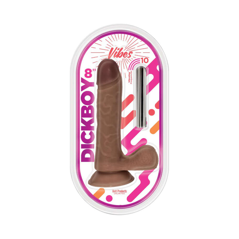Penisboy Vibes Chocolate Lovers 8" Multi-Speed Rechargeable Bullet | 818631035847 | Discreet Personal Wellness