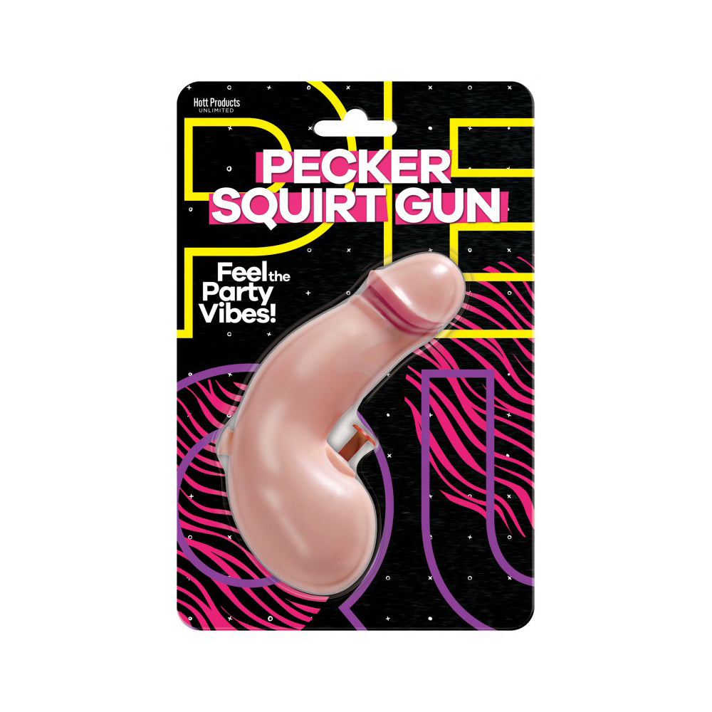 Pecker Squirt Gun Flesh | 818631036523 | Discreet Personal Wellness