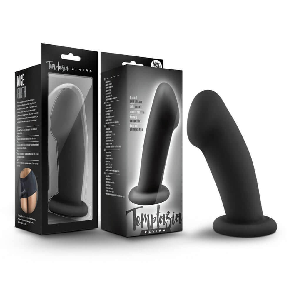 Temptasia Elvira Black | 819835021797 | Discreet Personal Wellness