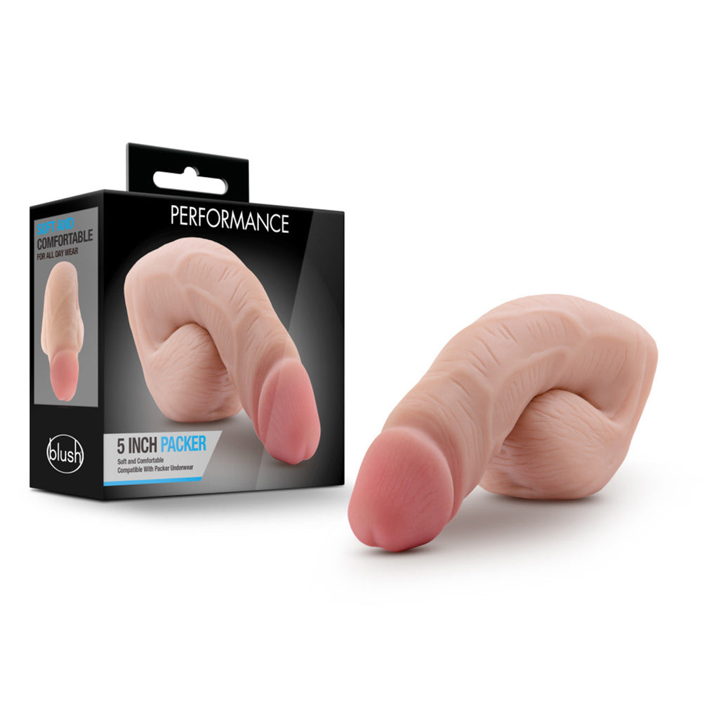 Performance 5" Packer Vanilla | 819835023500 | Discreet Personal Wellness