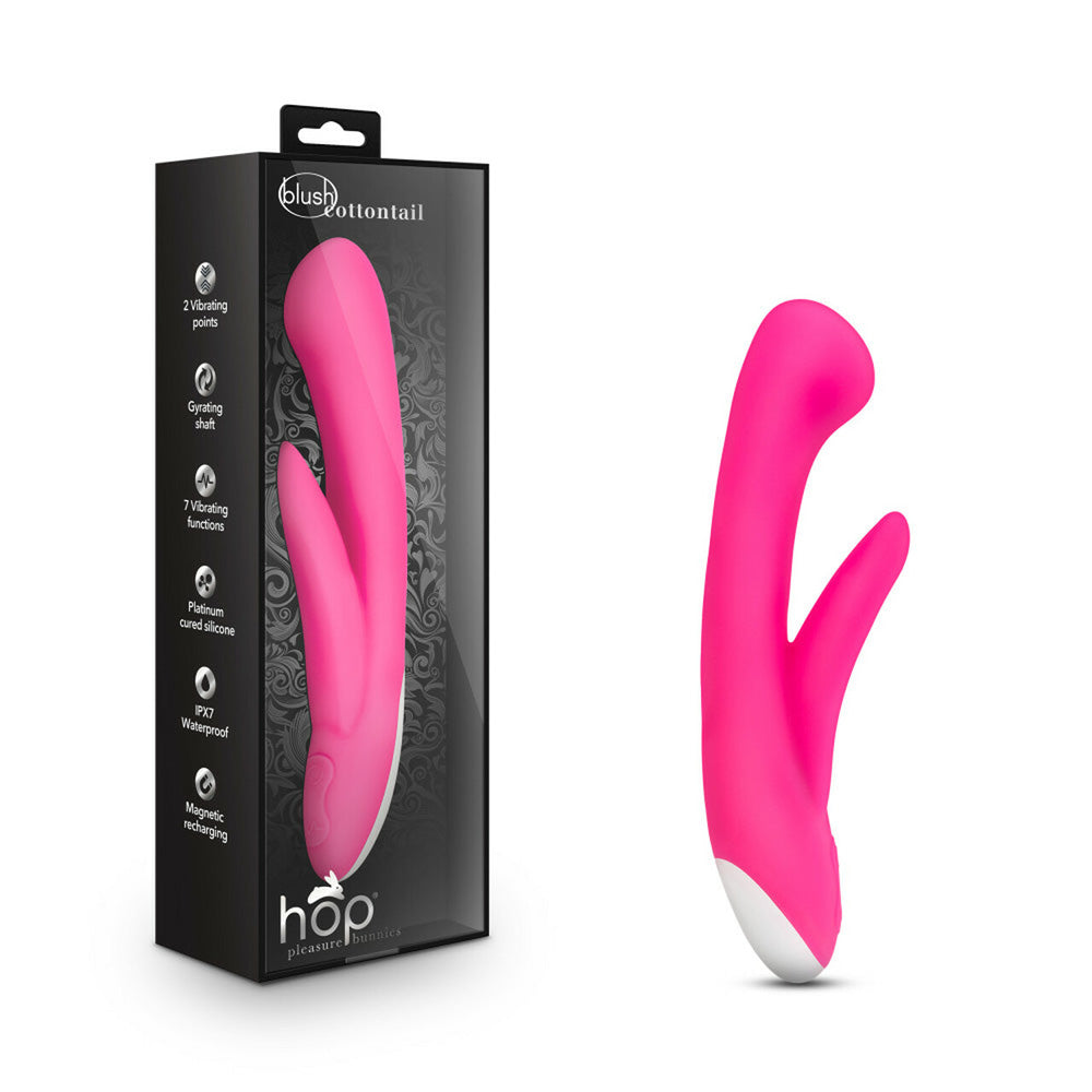 Hop Cottontail Plus Hot Pink | 819835025368 | Discreet Personal Wellness